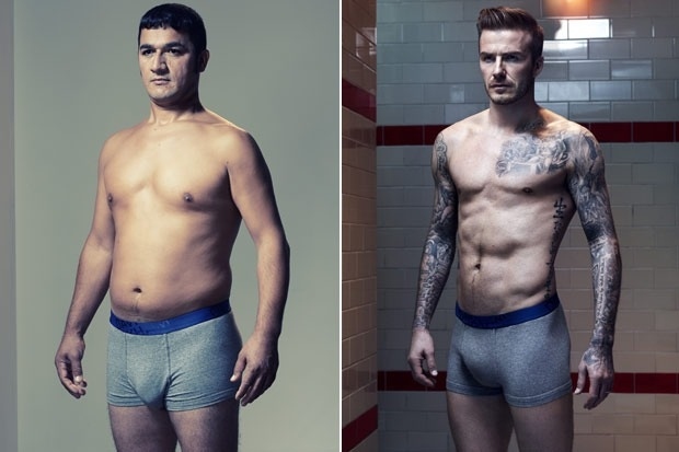 John Doe vs David Beckham in H&M